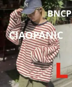 CIAOPANIC BNCP トップス Ｔシャツ カットソー ストライプ 長袖のサムネイル