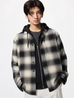 UNIQLO フランネルチェックシャツ