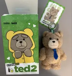 POP MART テッド ted2 ぬいぐるみキーホルダー　ポップマート