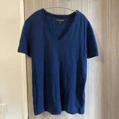 バナナリパブリック ネイビー Vネック　Tシャツ　M