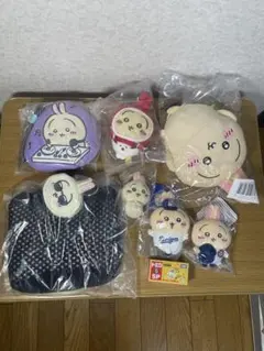 ちいかわ うさぎ ８点セット(ドジャース カブス GUコラボ 一番くじ トミカ)