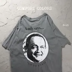 COMFORT COLORS Tシャツ 肖像プリント　説教ミームのサムネイル