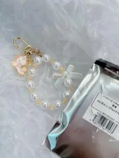 mikko サンリオ ノベルティ キーホルダー パールチャーム