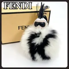 ☆美品☆FENDI バナナチャーム キーリング ズッカ柄 - メルカリ