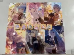 ホロライブ　クリアファイル　オリジナルチャーム　全6種コンプリート　ローソン