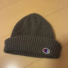 Champion グレー ニット帽