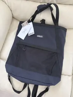 AIGLE 2WAY バックパック トートバッグ 濃紺のサムネイル