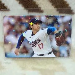 大谷翔平　フォトカード　ホログラムレア　25110308