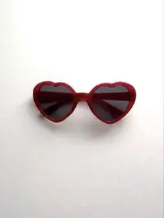 ハート型サングラス