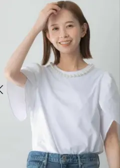 ボリュームブラウス ホワイトのサムネイル