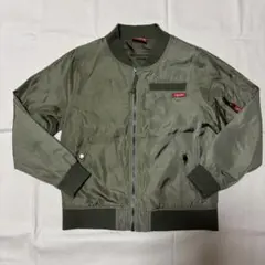 キッズ　アウター　MA-1 フライトジャケット　オリーブグリーン　140