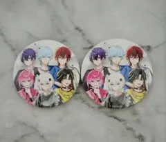 めておら 缶バッジ2個セット