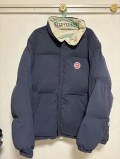 Perushu ネイビー ダウンジャケット Lサイズ