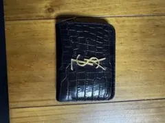 SAINT LAURENT ブラック 二つ折り財布