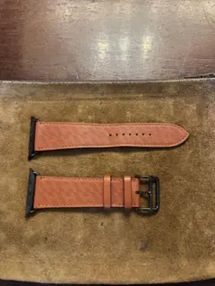 270 希少品 Apple Watch エルメス ディアゴナル グレー レザー - メルカリ