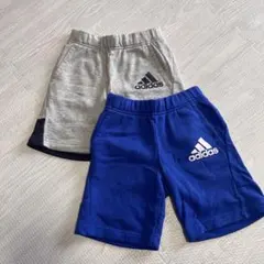 adidas ハーフパンツ　130 まとめ売り　美品