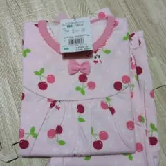 さくらんぼ柄 パジャマ サイズ100