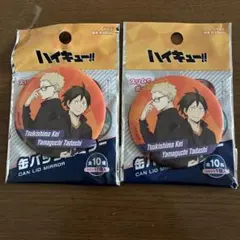 ハイキュー!!缶バッチ風ミラー2個セット