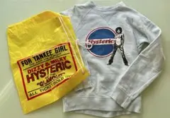 Hysteric Glamour トレーナー　ショッピングバッグ付き
