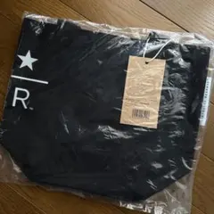 限定品★スターバックスリザーブ　トート　スモール　ブラック　STAR BUCKS