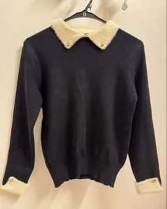 DHOLIC襟付きニット