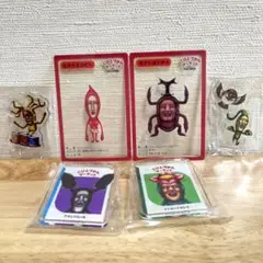 こびとづかんマーケット アクリルスタンド ピンバッジ アクリルバッジ カード