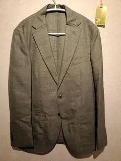 green label relaxingテーラードジャケット グレーサイズ44