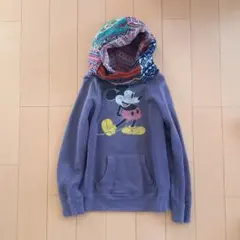 デニムアンドダンガリー パーカー ミッキー 130