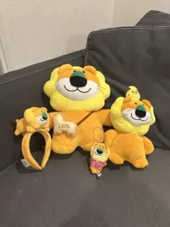たべっ子どうぶつ　ライオンぬいぐるみカチューシャセット