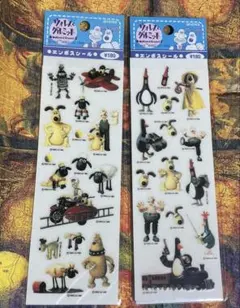 ウォレスとグルミット　エンボスシール　2点のサムネイル