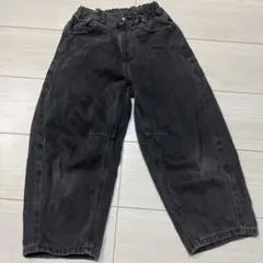 GU バレルレッグジーンズ　120