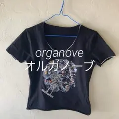 organove（オルガノーブ） グラフィック 半袖Tシャツ ブラックのサムネイル