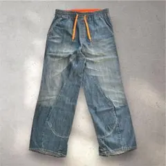 00-10s euro 【Levi’s】立体裁断コットンデニムパンツ