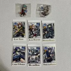 Falcom 軌跡シリーズ20周年記念くじ　アクリルチャーム　フォト風カード