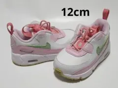12cm ピンク グリーン ナイキ エアマックス 90 トグル SE TD