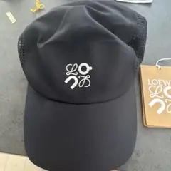 On LOEWE コラボ キャップ テクニカルシェル ホワイト ブランドコラボ》【LOEWE】テクニカルシェルキャップ (LOEWE