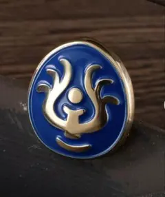 【GBL】天空の城ラピュタ デザインピンバッジ 飛行石　ジブリ