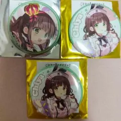 美品】ごちうさ シャロ 10周年 アトレ 秋葉原 金箔 レア 缶バッジ