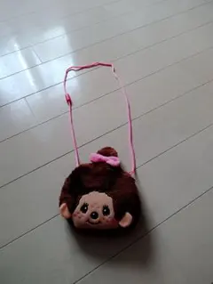 モンチッチ　フェイス型ポーチ　財布　小物入れ