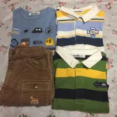 ファミリア Tシャツ カットソー パンツ セット