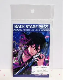 あんさんぶるスターズ あんスタ バックステージPASS風ステッカー 氷鷹