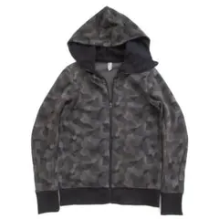 【G-STAR RAW】裏起毛フルジップパーカー カモフラ size Lのサムネイル