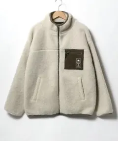 Kappaシープボアフリースジャケットブルソン メンズ レディース