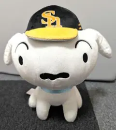 クレヨンしんちゃんシロぬいぐるみ 2等中サイズ 福岡ソフトバンク