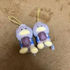 スシロー×はぴだんぶい コラボ限定マスコット《後半》あひるのぺっクル　2体セット