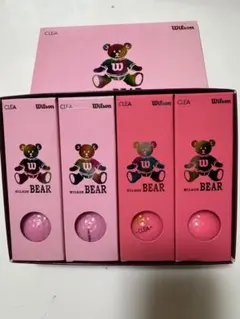 WILSON BEAR ゴルフボール 12個セット