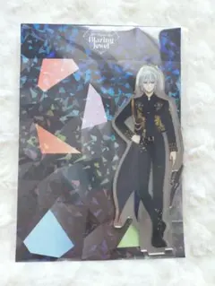 ツイステ ブレイジングジュエル アクリルスタンド フロイド - メルカリ