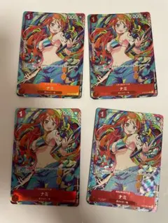 ナミ ST01-007 ワンピースカード 4枚セット ストレージボックス プロモ
