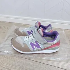 スニーカー ニューバランス　子供　靴　20.5cm 20cm ピンク　キッズ