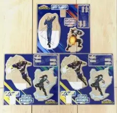 3枚セット 僕のヒーローアカデミア アクリルスタンドセット その背中を超えろ